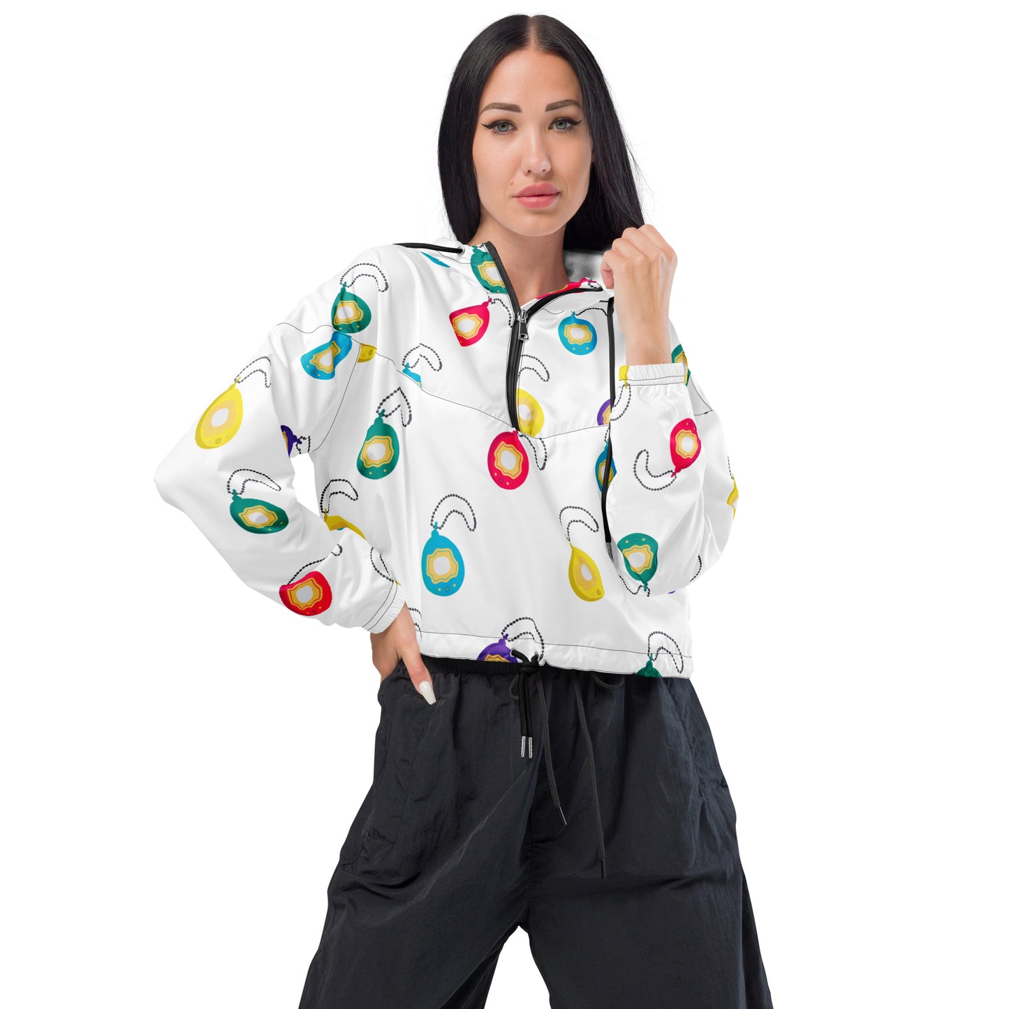 ‘Gotchi cropped windbreaker