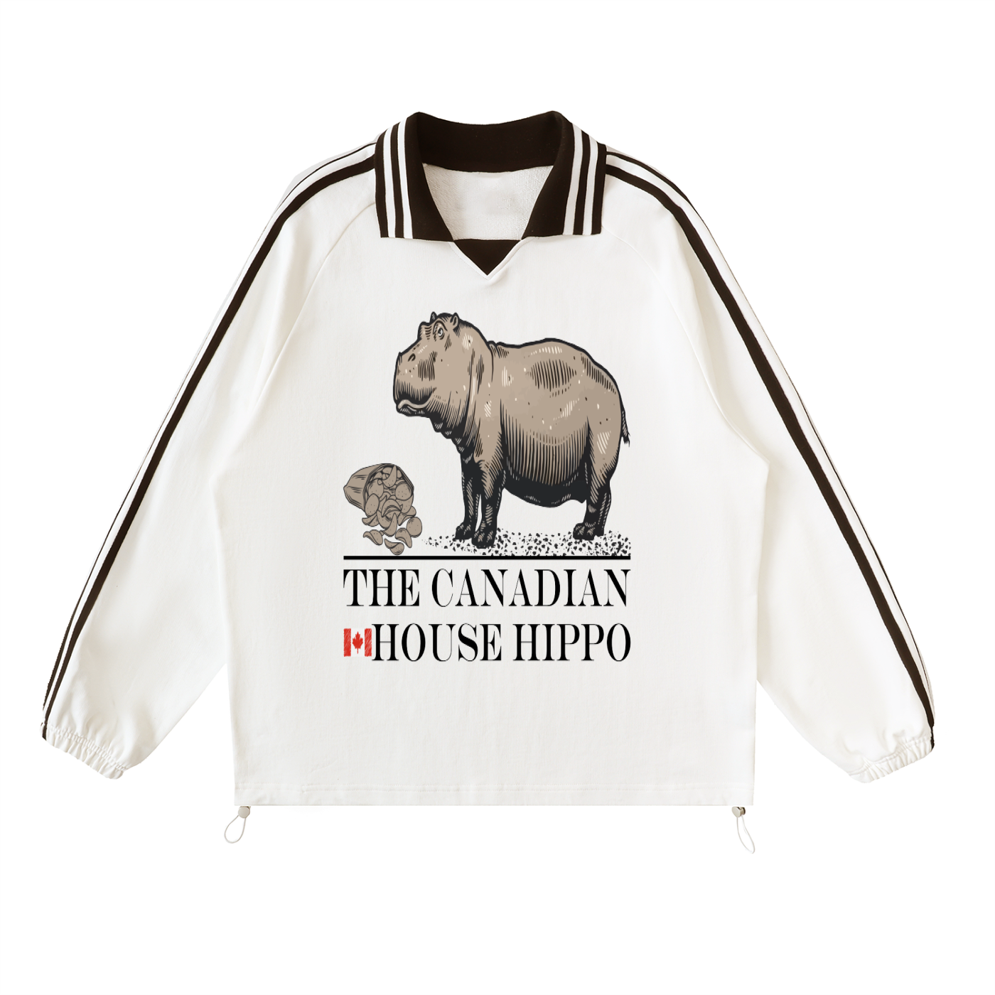 House Hippo Collar Sweatshirt