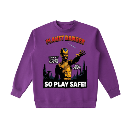 Planet Danger  Crewneck