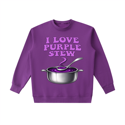 I Love Purple Stew Crewneck 💜