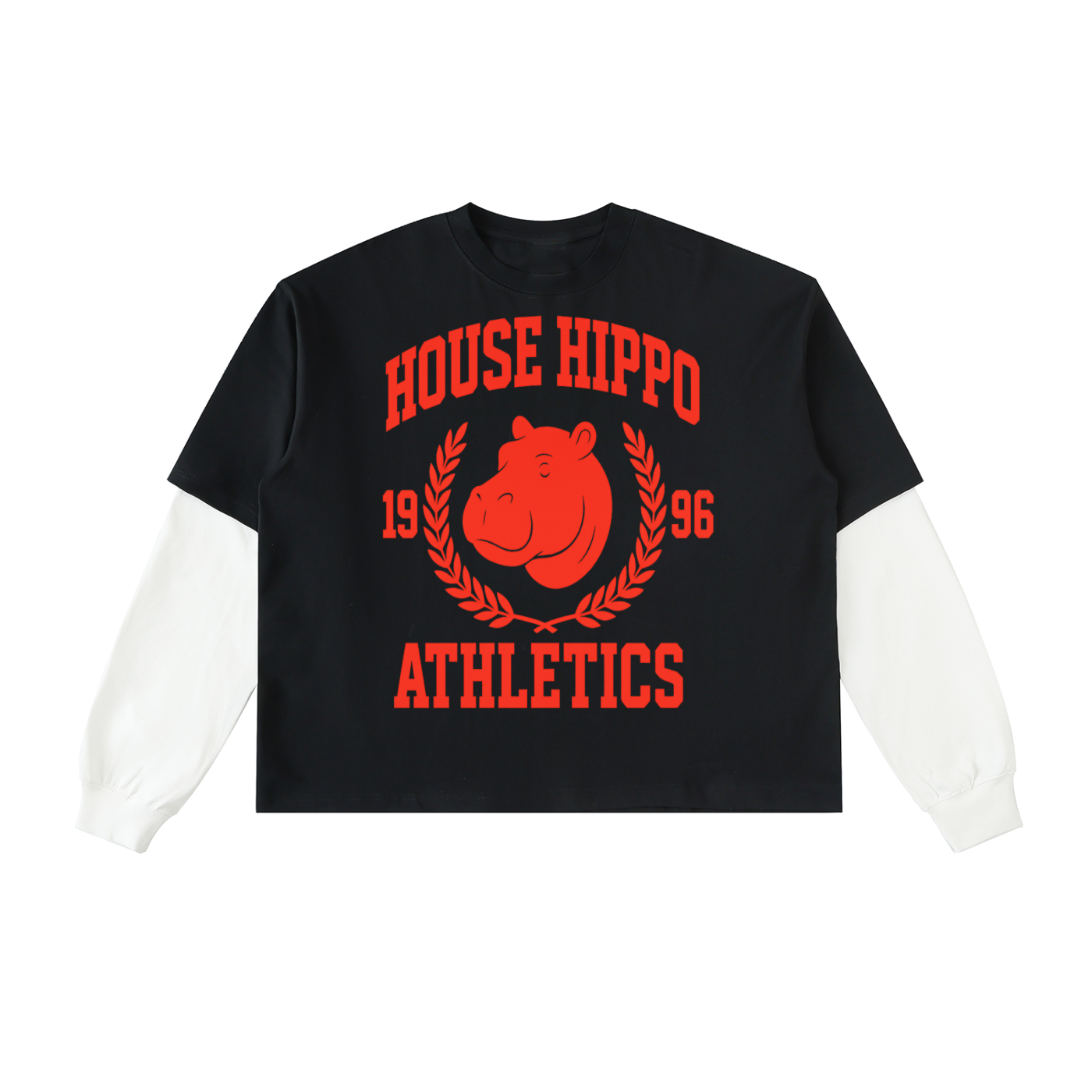 House Hippo Athletics Layered T-Shirt