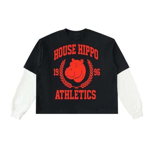 House Hippo Athletics Layered T-Shirt