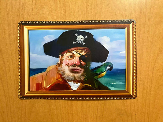 "Aye Aye Captain!" portrait