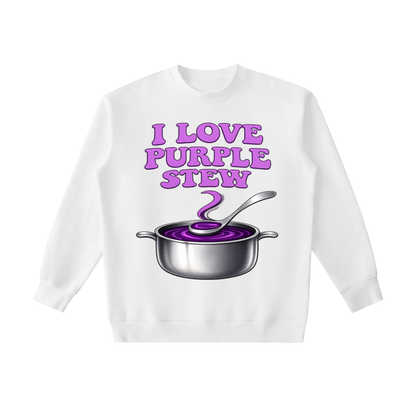 I Love Purple Stew Crewneck 💜