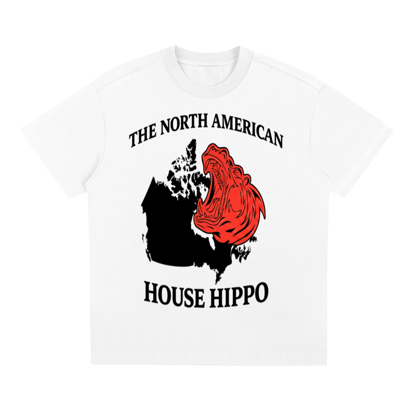 North American House Hippo T-Shirt