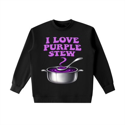 I Love Purple Stew Crewneck 💜