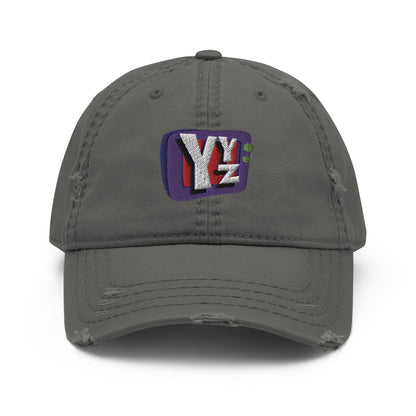 YYZ Distressed Dad Hat