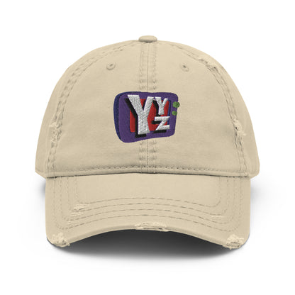 YYZ Distressed Dad Hat