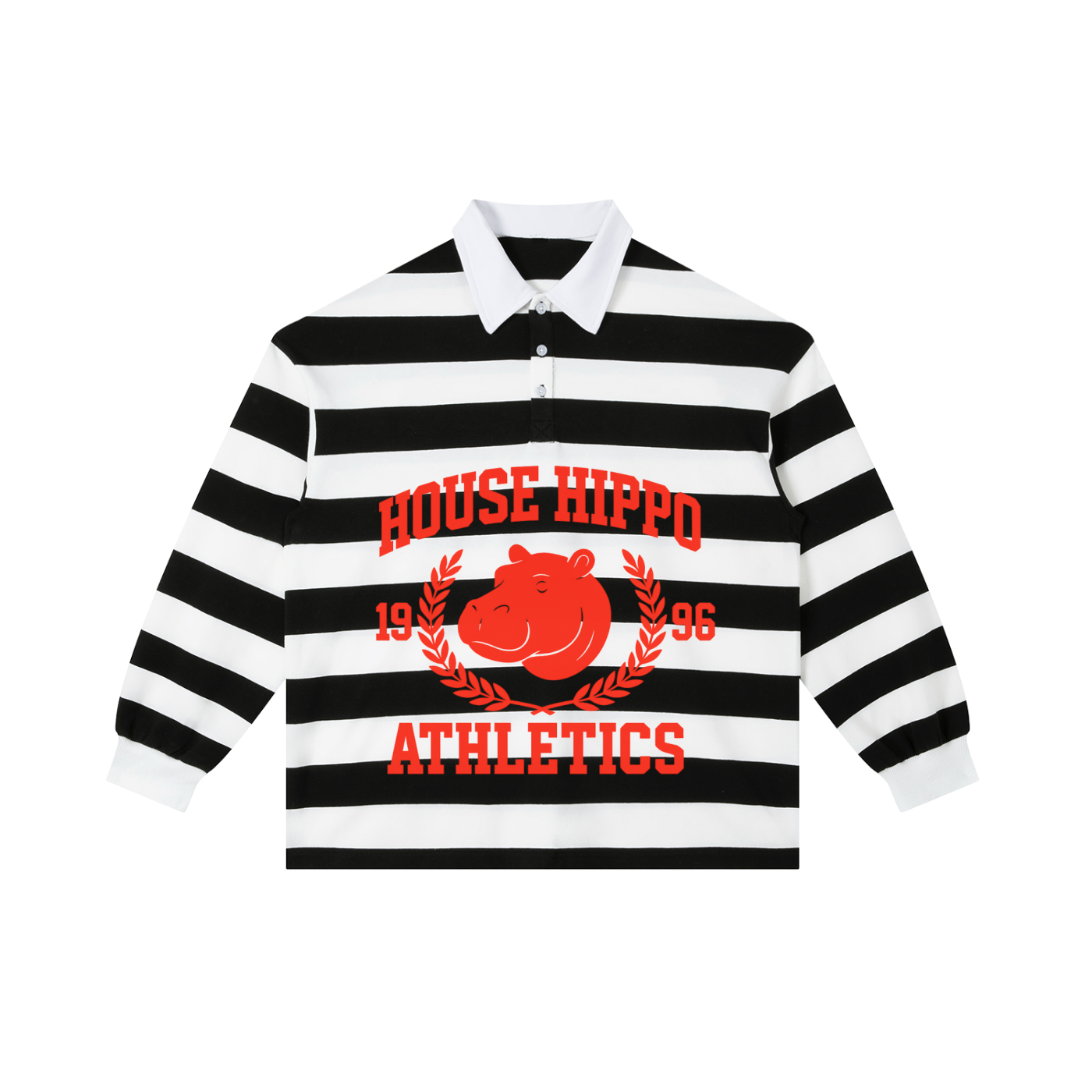 House Hippo stripped Polo Shirt