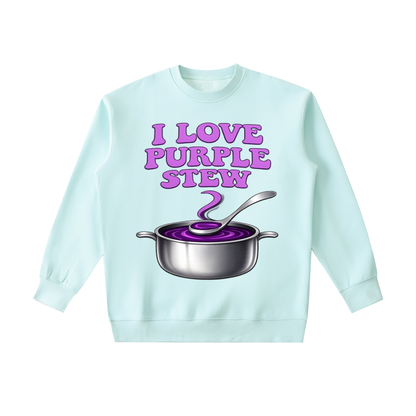 I Love Purple Stew Crewneck 💜