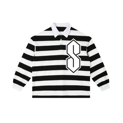 90s Kids Stripe Polo Shirt