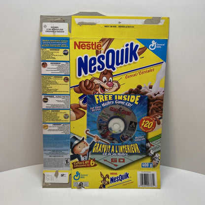 Vintage Nesquik Cereal Box w/ Bonus CD (collectible)