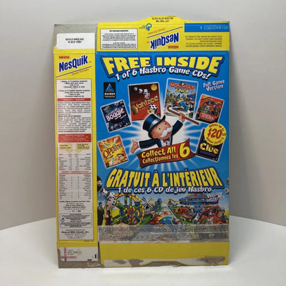 Vintage Nesquik Cereal Box w/ Bonus CD (collectible)
